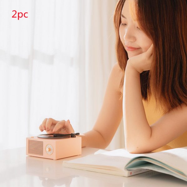 Wireless mini portable retro phonograph Bluetooth-compatible speaker - Image 6