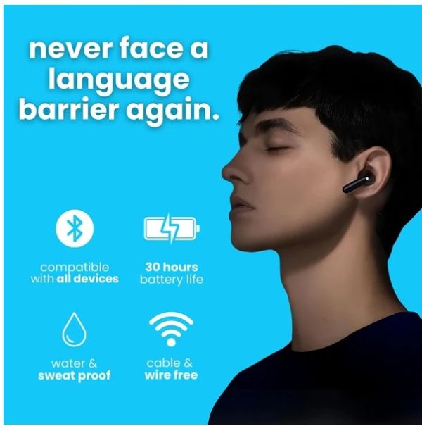 Translator Earbuds 144 Languages Real Time Online OffLine Translation Earphones - Image 4