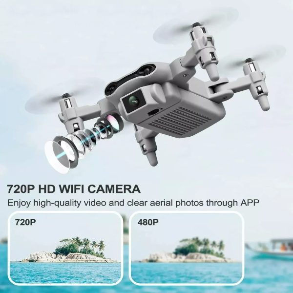 4DRC V9 Mini Drone For Kids Adults 720P HD FPV Camera, Foldable RC Quadcopter For Boys Girls With Altitude Hold, Headless Mode,Logistics Is Randomly Sent By UPS,USPS,FEDEX,Amazon Logistics. - Image 5