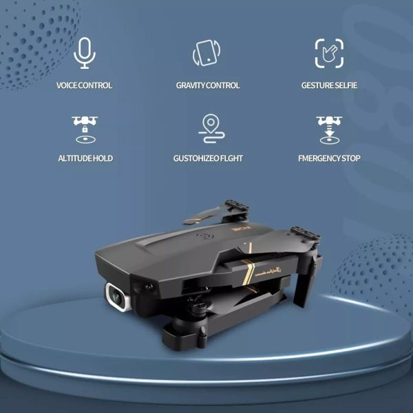 4DRC V4 Foldable Mini Drone With Camera 4K 1080P HD Drone ,3 Batteries,Drones For Adults Kids,Remote-controlled Quadcopter,Logistics Is Randomly Sent By UPS,USPS, - Image 3