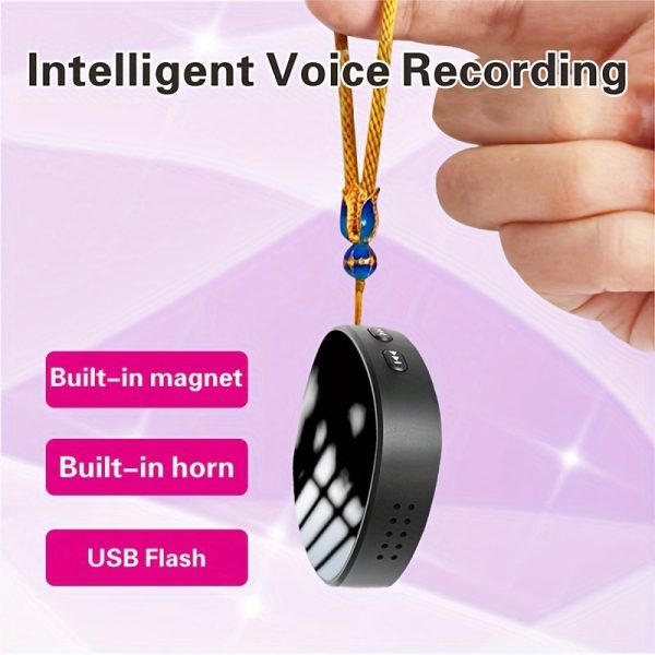 Mini Voice Recorder With Built-in Speaker And Built-in Magnet - Image 7