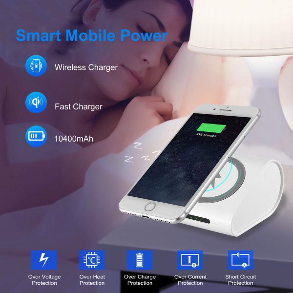 1Pc 10400mAh Qi Wireless Charging Power Bank  For IOS Phone XS MAX XR Galaxy S10 S9 Note 9 - Image 9