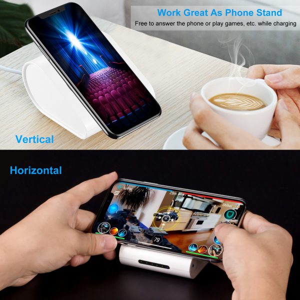 1Pc 10400mAh Qi Wireless Charging Power Bank  For IOS Phone XS MAX XR Galaxy S10 S9 Note 9 - Image 10