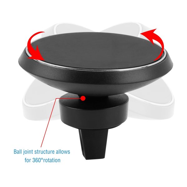 1Pc Magnetic  Qi Wireless Car Charger Car Phone Charger For IOS Phone XS MAX XR Galaxy S10 S9 Tablet GPS Device - Image 7