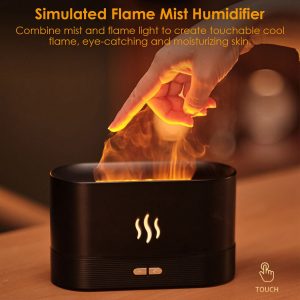 120ml Cool Mist Humidifier Ultrasonic Aroma Essential Oil Diffuser With Soothing Sounds 7 Color Night Lights Waterless Auto Off For Relaxation And Sleeping