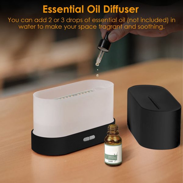 120ml Cool Mist Humidifier Ultrasonic Aroma Essential Oil Diffuser With Soothing Sounds 7 Color Night Lights Waterless Auto Off For Relaxation And Sleeping - Image 5