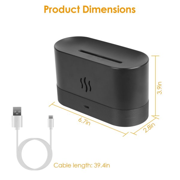 120ml Cool Mist Humidifier Ultrasonic Aroma Essential Oil Diffuser With Soothing Sounds 7 Color Night Lights Waterless Auto Off For Relaxation And Sleeping - Image 7