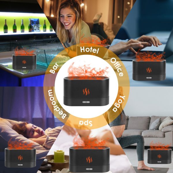 120ml Cool Mist Humidifier Ultrasonic Aroma Essential Oil Diffuser With Soothing Sounds 7 Color Night Lights Waterless Auto Off For Relaxation And Sleeping - Image 8