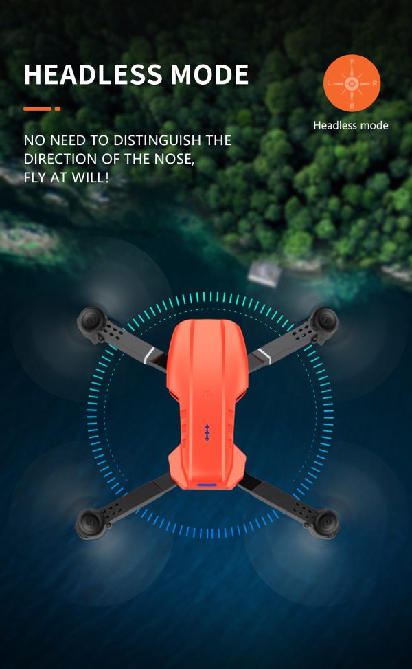 The Battery Configuration Of The E99 Smart Camera Drone Features Real-time Image Transmission From A Single Camera. It Has One-click Touch And Landing Functions. This Is A Foldable Remote-controlled D - Image 8