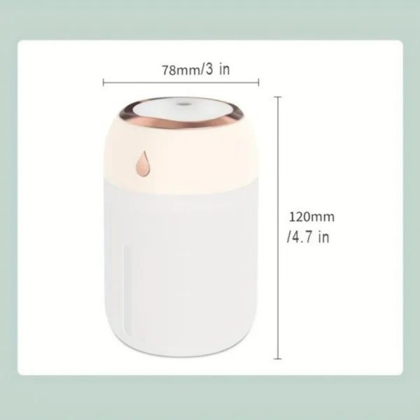 USB Personal Desktop Humidifier For Bedroom Travel Office Home - Image 3