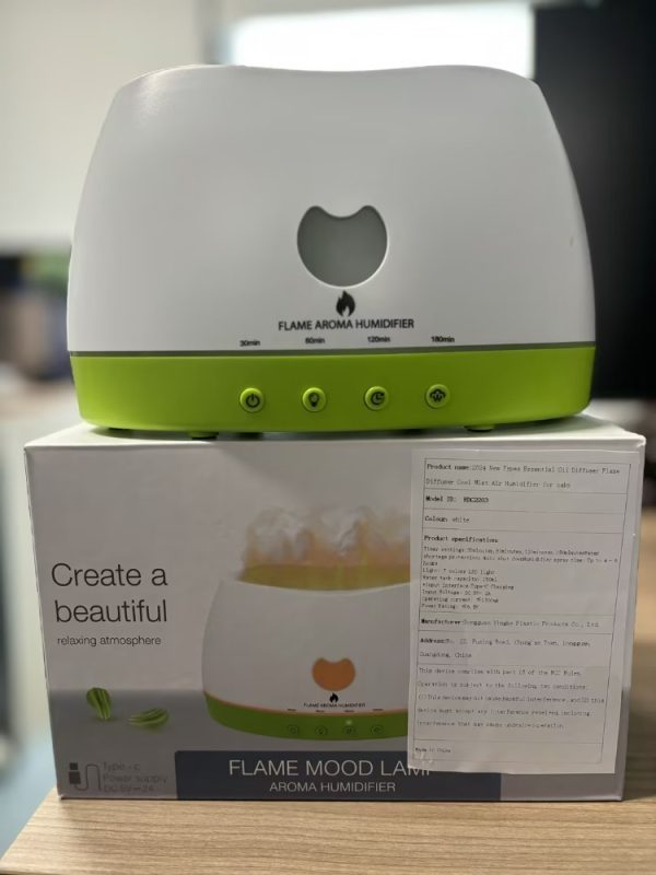 2024 New Essential Oil Diffuser Flame Diffuser Baby Cold Mist Air Humidifier - Image 6