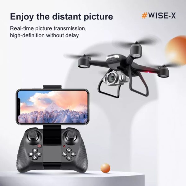 4DRC V14 Professional Drone 6K HD Dual Camera Wifi FPV Portable RC Quadcopter 2 BATTERY,Drones Suitable For Adults & Beginners.Logistics Is Randomly Sent By UPS,USPS,Self-pickup. - Image 7