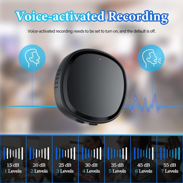 Mini Voice Recorder With Built-in Speaker And Built-in Magnet - Image 8