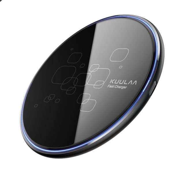 Wireless Charger Desktop Disc Ultra-thin Fast Charge Mobile Phone Wireless Charger - Image 3