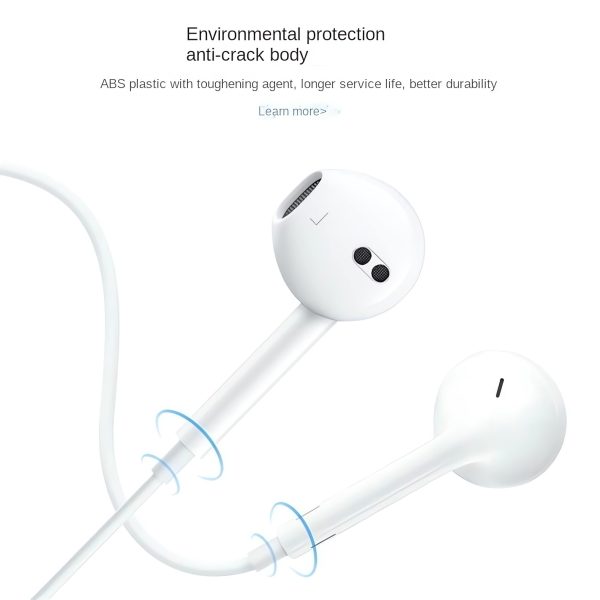 Lightning In-ear Headphones For IPhone14,13,12,11,7,8 Plus, XS, With Lightning Connector, IPhone Wired Earbuds, Built-in Remote Control To Control Music, Calls, And Volume - Image 9