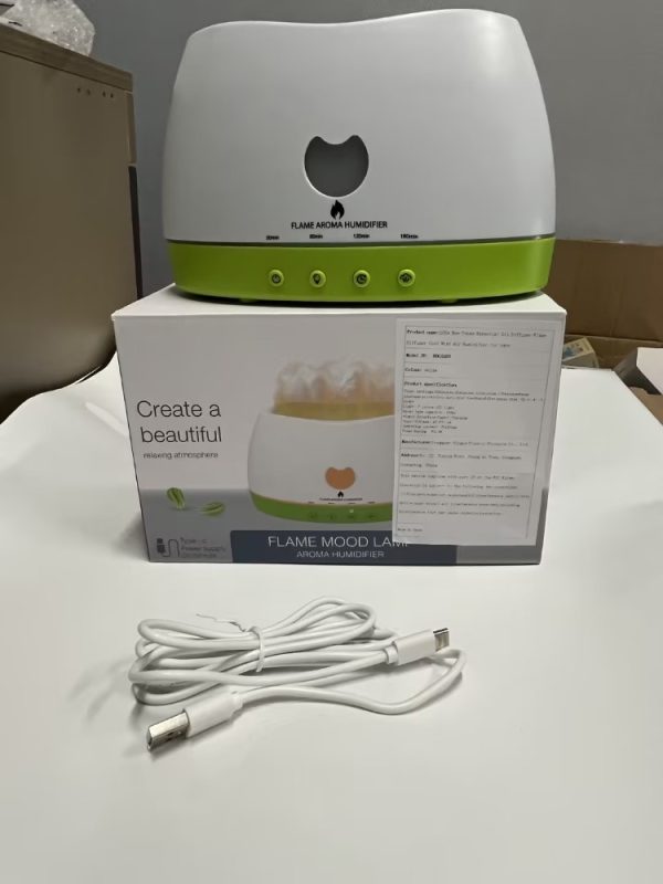 2024 New Essential Oil Diffuser Flame Diffuser Baby Cold Mist Air Humidifier - Image 5