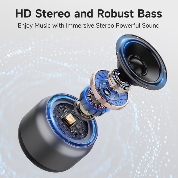 JYX L6 Portable Bluetooth Speaker & Powerful Sound And Deep Bass Party Speaker For Home & Outdoor And Travel - Image 4