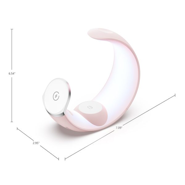 4-in-1 Crescent Magnetic Wireless Charger Stand For Multiple Devices NO Plug - Image 7