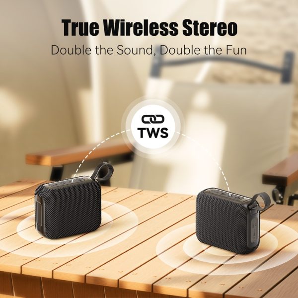JYX L3 Portable Mini Wireless Speaker & Compact And Lightweight & Supports USB & TF Card, TWS & Excellent Sound Quality & Indoor And Outdoor Party Speakers & Holiday Gifts - Image 2