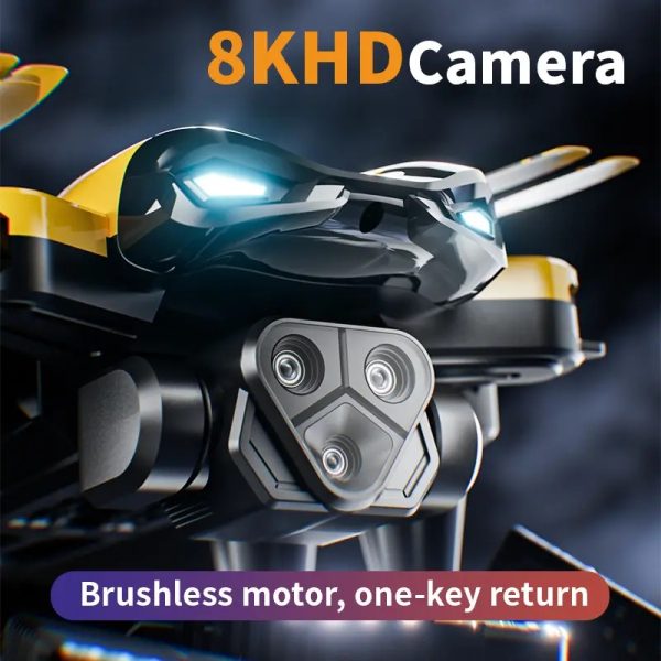 M5 Drone, High-definition Professional Aerial Photography, 8K Clear Picture Quality, Rotation Aerial Photography, Foldable 4-axis Aircraft, Strong Stability - Image 5