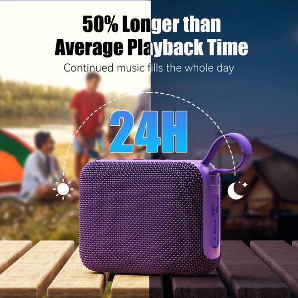 JYX L3 Portable Mini Wireless Speaker & Compact And Lightweight & Supports USB & TF Card, TWS & Excellent Sound Quality & Indoor And Outdoor Party Speakers & Holiday Gifts - Image 4