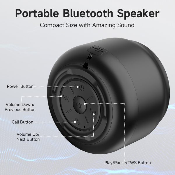 JYX L6 Portable Bluetooth Speaker & Powerful Sound And Deep Bass Party Speaker For Home & Outdoor And Travel - Image 5