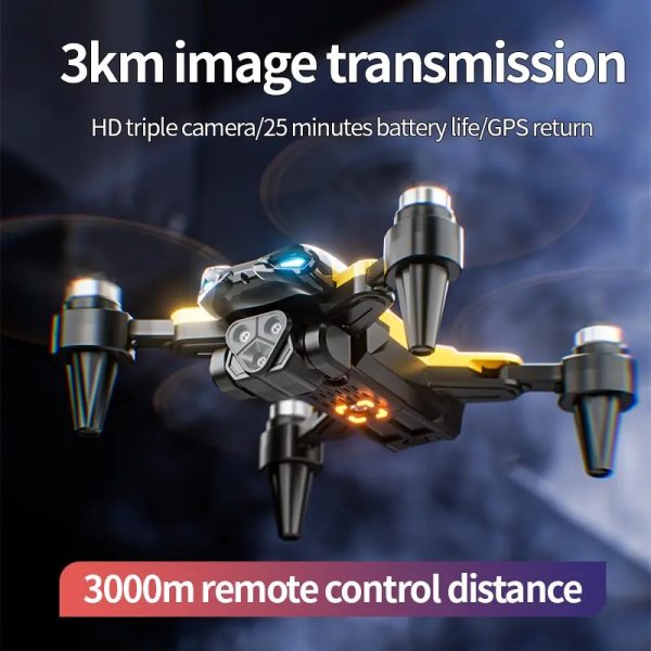 M5 Drone, High-definition Professional Aerial Photography, 8K Clear Picture Quality, Rotation Aerial Photography, Foldable 4-axis Aircraft, Strong Stability - Image 3
