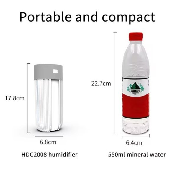 220mL Air Humidifier With Colored LED Lights To Upgrade Humidifier - Image 6