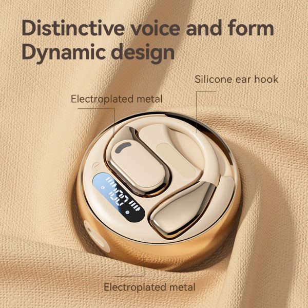 Fall Open - Ear Weireless Earphone, Lightweight Earphone With Charging Case, Noice Cancelling Bluetooth - CompatibleStereo Earbuds For Sports, Gaming, Calling, Busines - Image 9