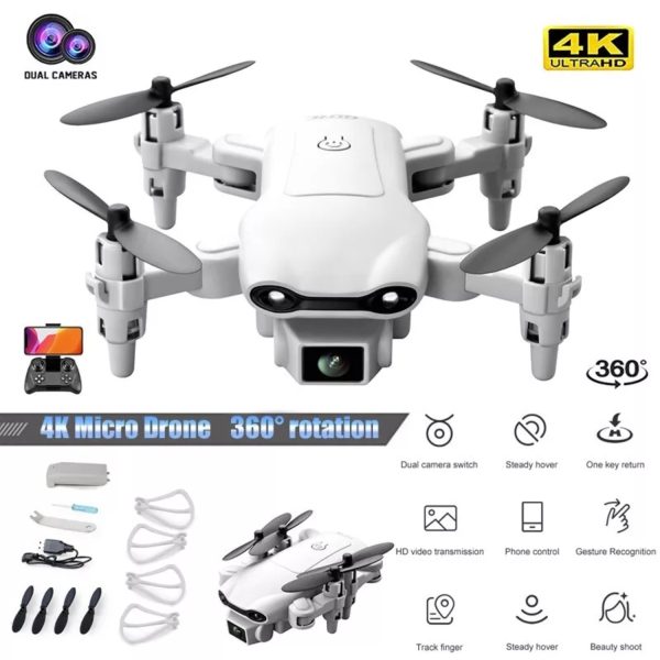 4DRC V9 Mini Drone For Kids Adults 720P HD FPV Camera, Foldable RC Quadcopter For Boys Girls With Altitude Hold, Headless Mode,Logistics Is Randomly Sent By UPS,USPS,FEDEX,Amazon Logistics. - Image 2