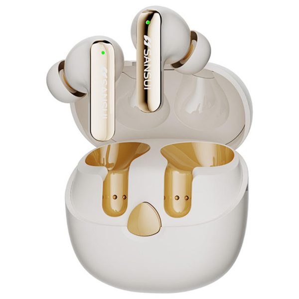Free Shipping Items America Warehouse Sansui W22 TWS Noise Reduction Earbuds In-ear Buds Mic Wireless Stereo Bluetooth Earphone - Image 2
