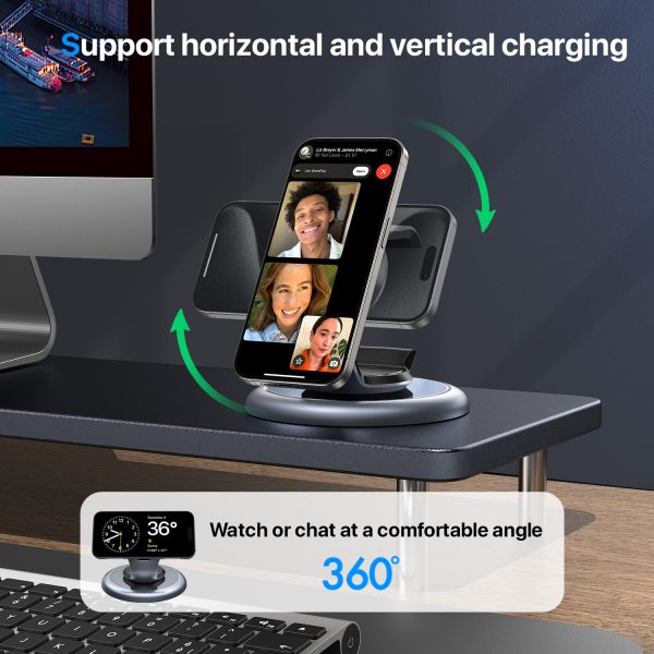 3-in-1 Magsafe Charger Wireless Charging Station For Multiple Devices - Image 7