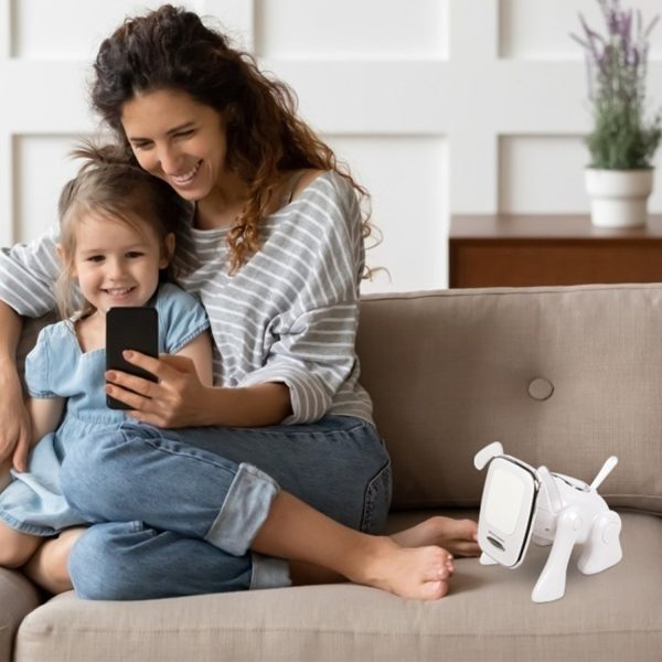 Puppy Dog Wireless Speaker Portable Mini Music Player Stereo Cute Animal Speaker With Built-In Mic FM Radio Stereo Bass MMC Card Slot USB Port For Cellphone Tablet - Image 9