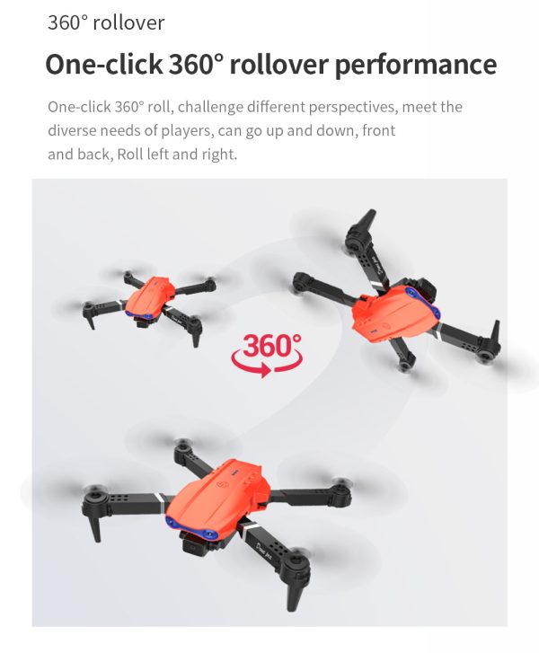 The Battery Configuration Of The E99 Smart Camera Drone Features Real-time Image Transmission From A Single Camera. It Has One-click Touch And Landing Functions. This Is A Foldable Remote-controlled D - Image 5