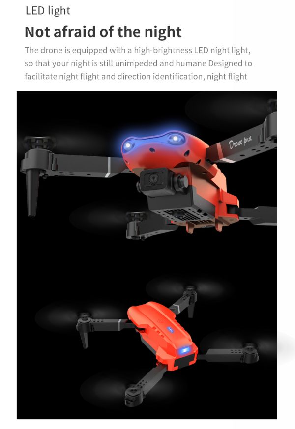 The Battery Configuration Of The E99 Smart Camera Drone Features Real-time Image Transmission From A Single Camera. It Has One-click Touch And Landing Functions. This Is A Foldable Remote-controlled D - Image 3
