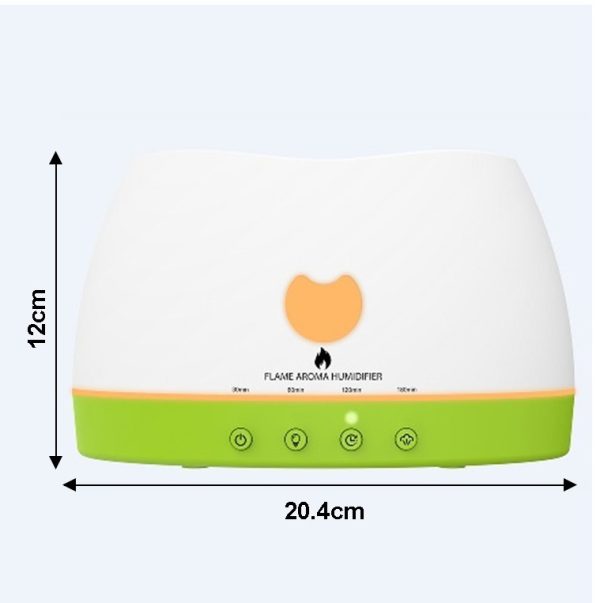 2024 New Essential Oil Diffuser Flame Diffuser Baby Cold Mist Air Humidifier - Image 2