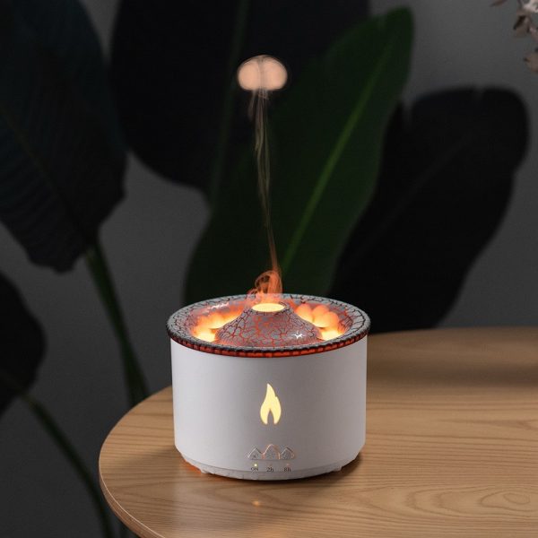 New Two-color Spray Ring Volcano Humidifier - Image 2