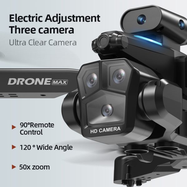 C10 Black - Three Camera Drone - Image 2