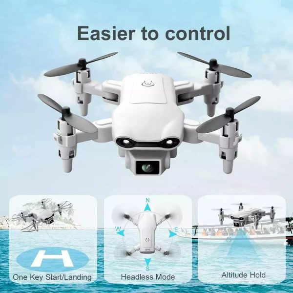 4DRC V9 Mini Drone For Kids Adults 720P HD FPV Camera, Foldable RC Quadcopter For Boys Girls With Altitude Hold, Headless Mode,Logistics Is Randomly Sent By UPS,USPS,FEDEX,Amazon Logistics. - Image 6