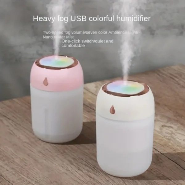 USB Personal Desktop Humidifier For Bedroom Travel Office Home - Image 4