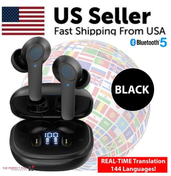Translator Earbuds 144 Languages Real Time Online OffLine Translation Earphones - Image 3