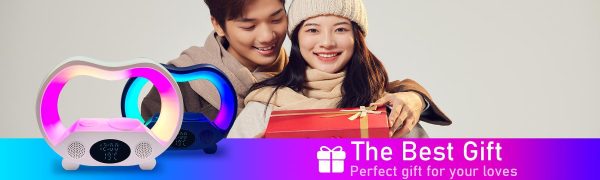 6 In 1 Wireless Charging Night Light Wireless Speaker 15W Wireless Charging Atmosphere Light Home Bedroom Gift - Image 10