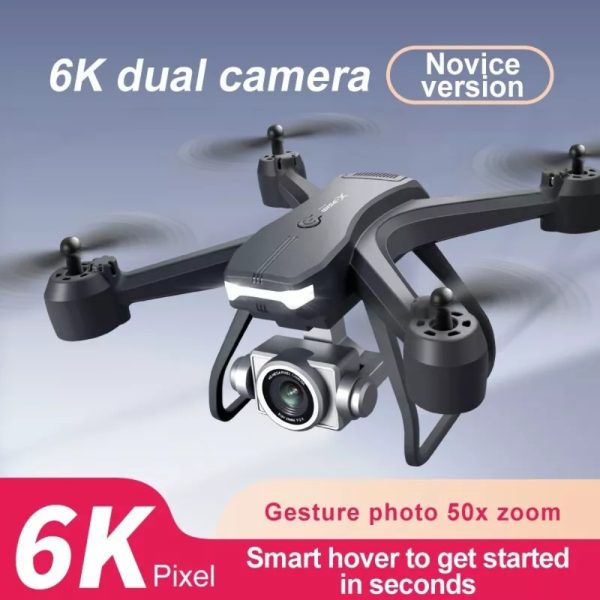 4DRC V14 Professional Drone 6K HD Dual Camera Wifi FPV Portable RC Quadcopter 2 BATTERY,Drones Suitable For Adults & Beginners.Logistics Is Randomly Sent By UPS,USPS,Self-pickup. - Image 2