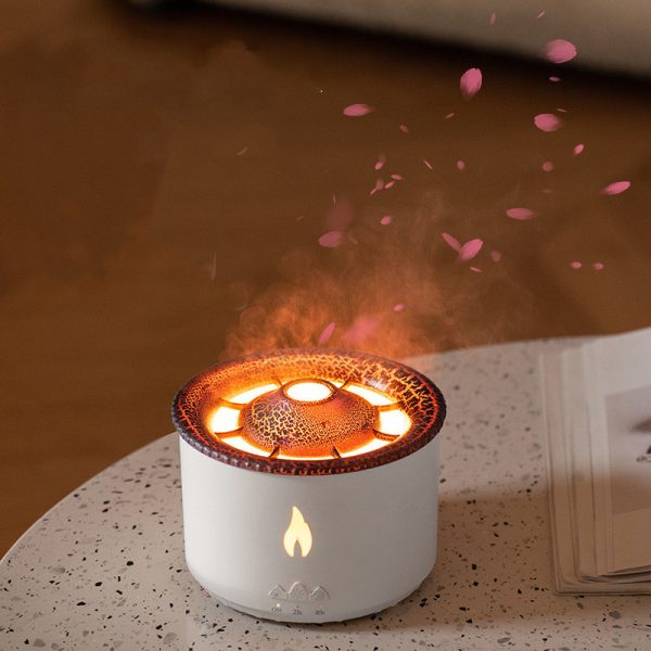 New Two-color Spray Ring Volcano Humidifier - Image 3