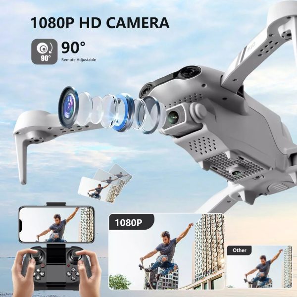 4DRC F10 Foldable Drone With Camera WIFI FPV For Adults,1080P HD FPV Live Video RC Quadcopter,Logistics Is Randomly Sent By UPS,USPS - Image 7