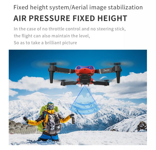 The Battery Configuration Of The E99 Smart Camera Drone Features Real-time Image Transmission From A Single Camera. It Has One-click Touch And Landing Functions. This Is A Foldable Remote-controlled D - Image 9