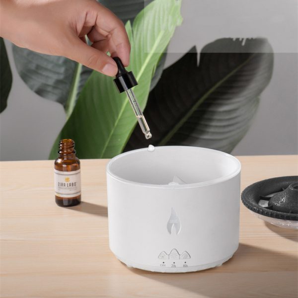 New Two-color Spray Ring Volcano Humidifier - Image 4